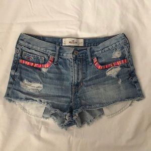 High Waisted Denim Shorts